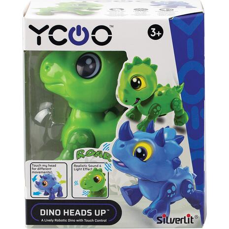 Ηλεκτρονικό Ρομπότ Ycoo Dino Heads Up